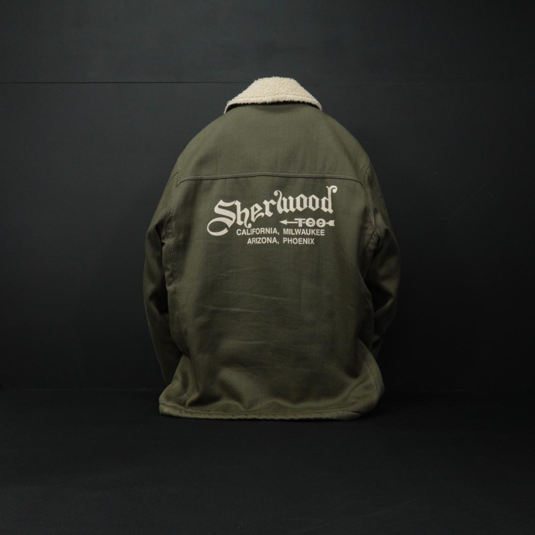 THE FLAT HEAD 00s ドビーランチコート 38 日本製 ボア