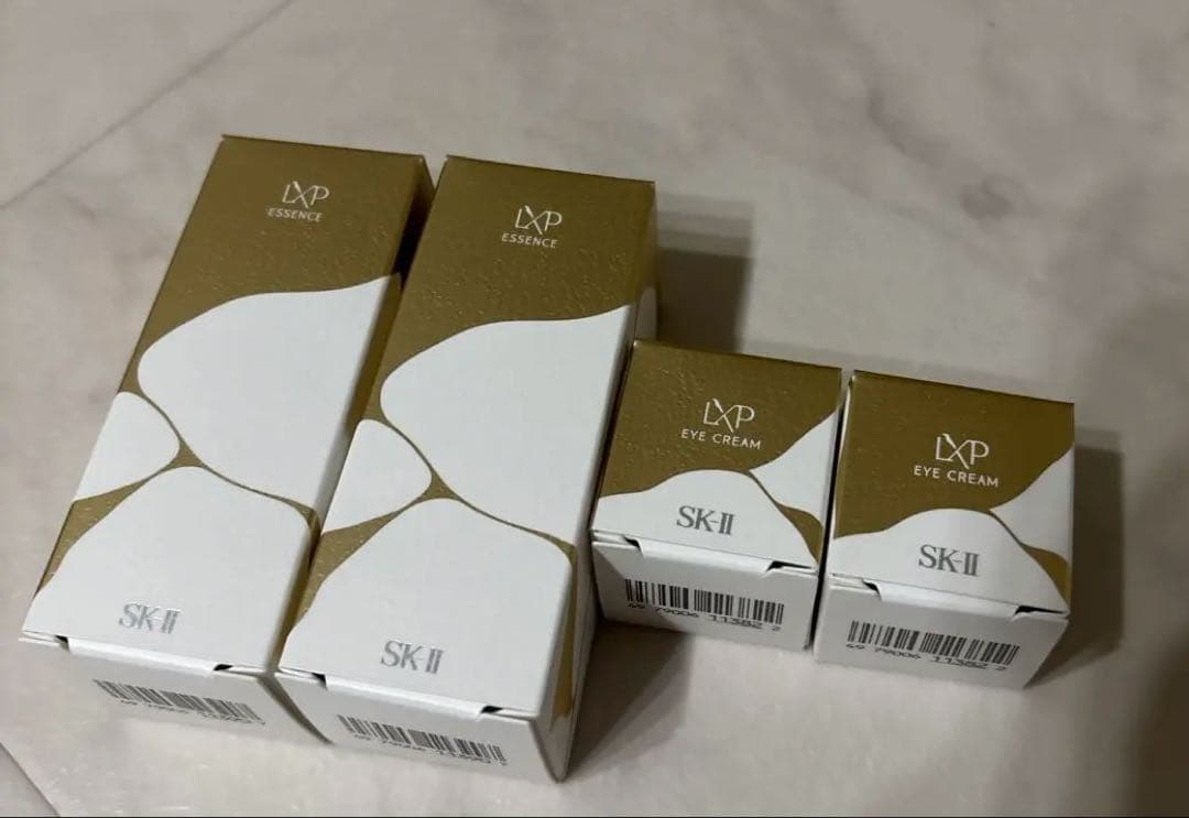 新品SK-II LXP 金継ぎエッセンス2本 &金継ぎアイクリーム2個
