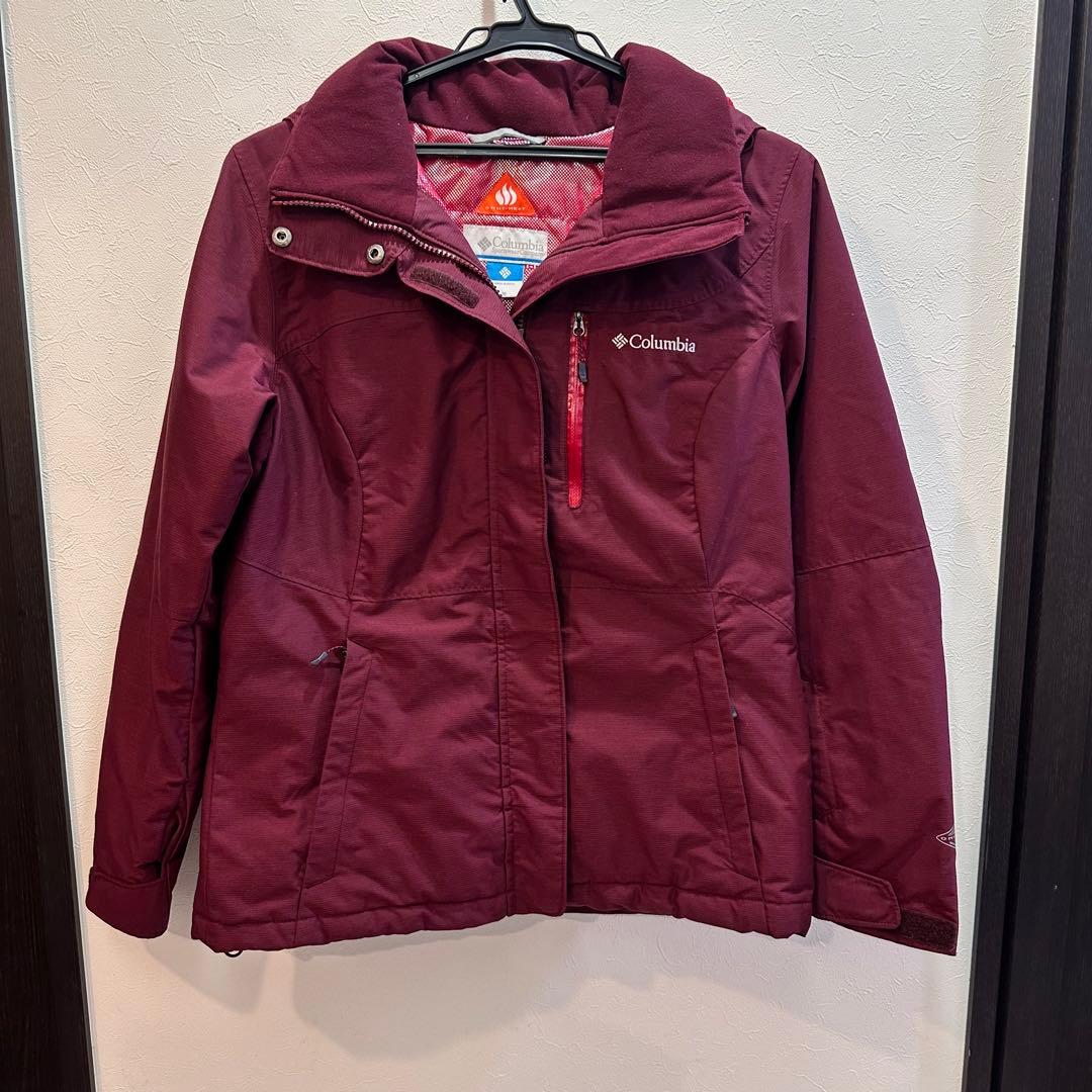 【美品】　Columbia オムニヒート スキーウェア レディース Mサイズ