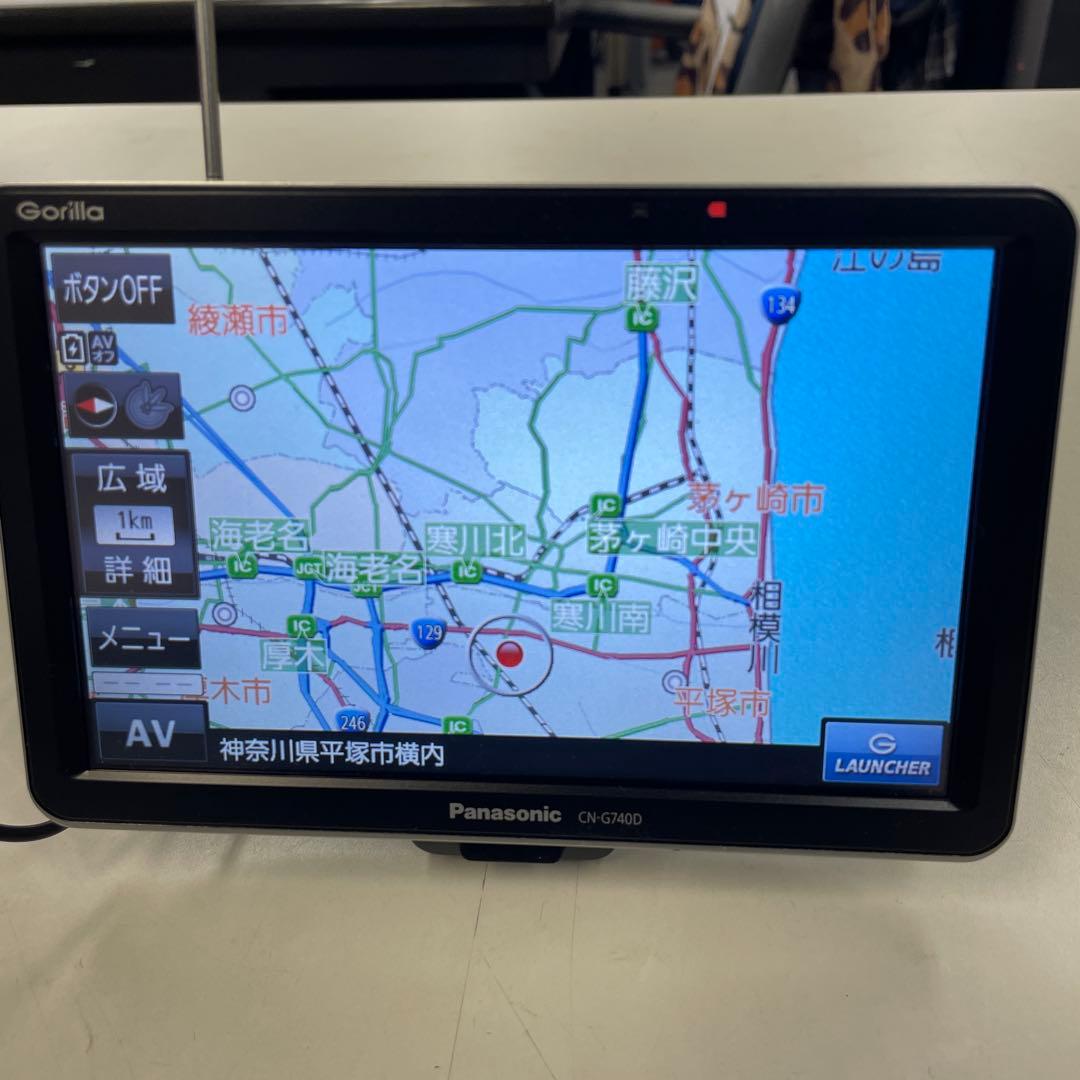 Panasonic CN-G740D カーナビ 取扱説明書付き