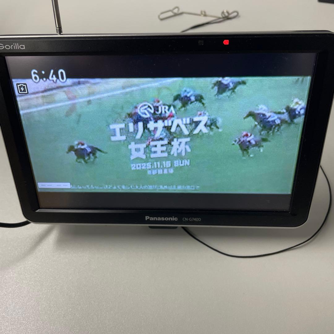 Panasonic CN-G740D カーナビ 取扱説明書付き