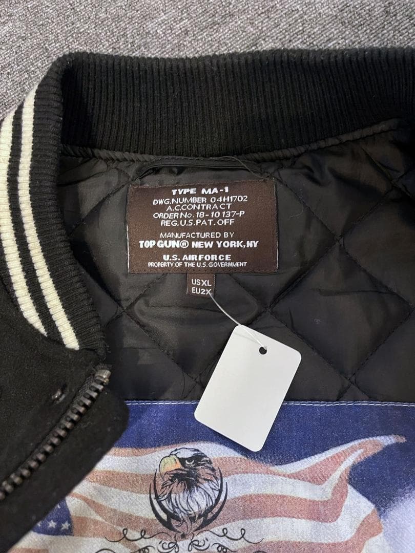 TOPGUN トップガン スタジャン XL MA-1 BB1005