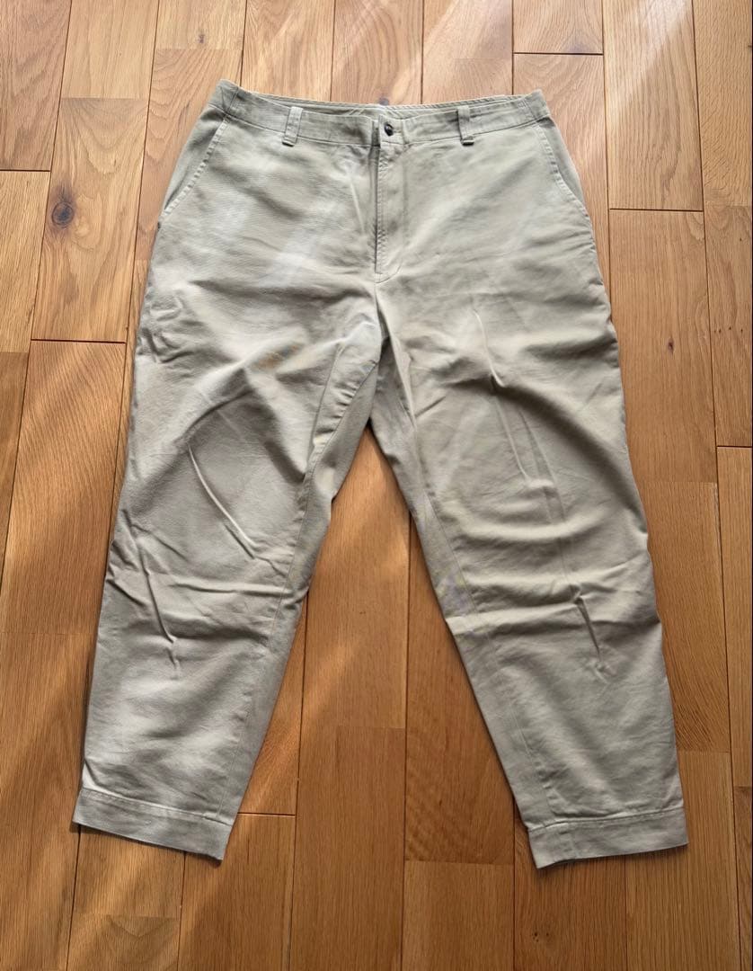 PORTER CLASSIC ベージュ チノパン