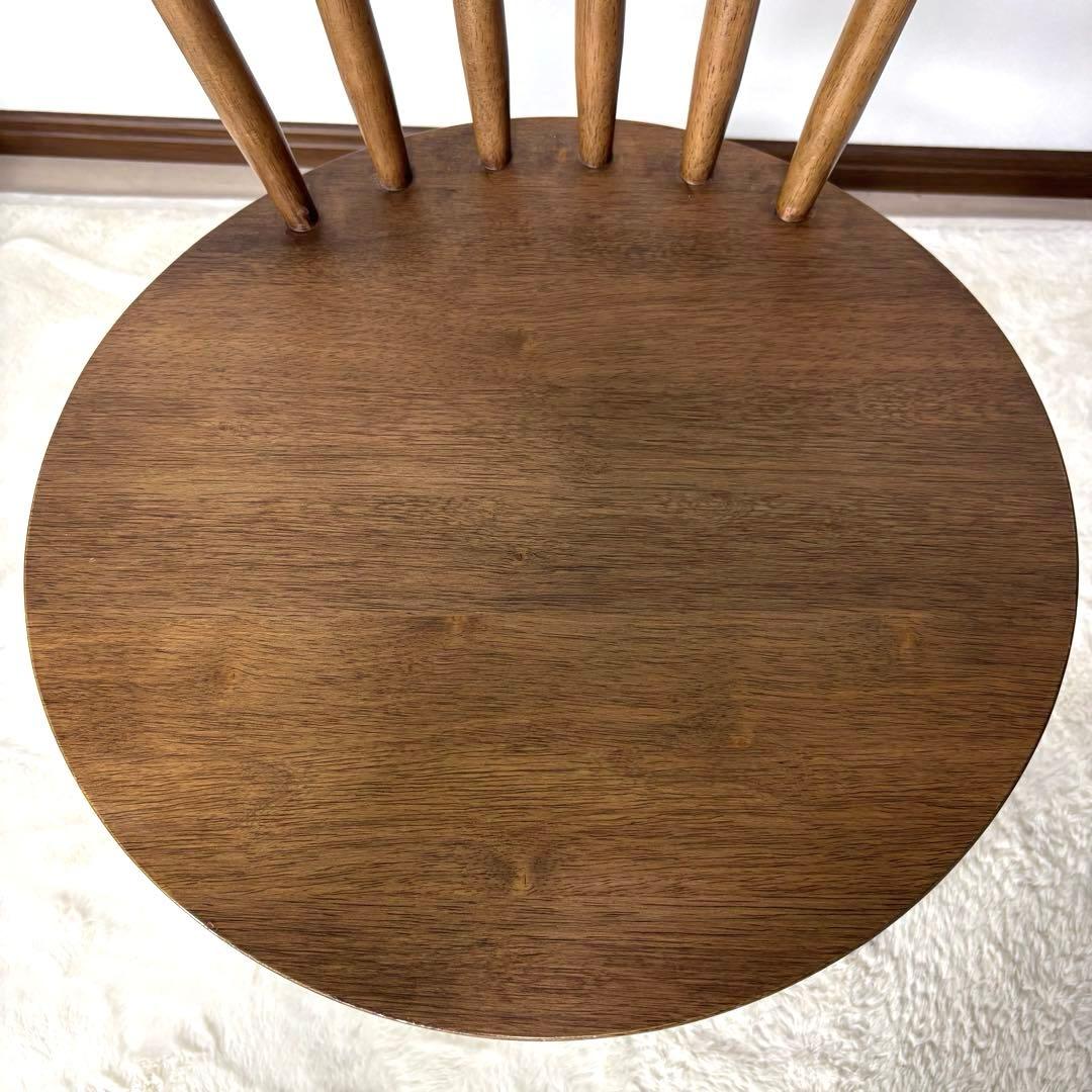 ニトリ NITORI 木製 ダイニングチェア スピンドルバック DC NUTS