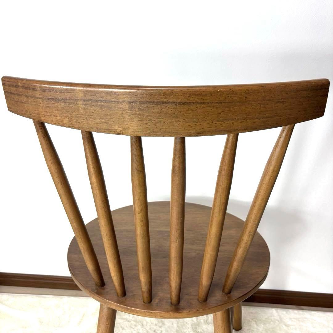 ニトリ NITORI 木製 ダイニングチェア スピンドルバック DC NUTS