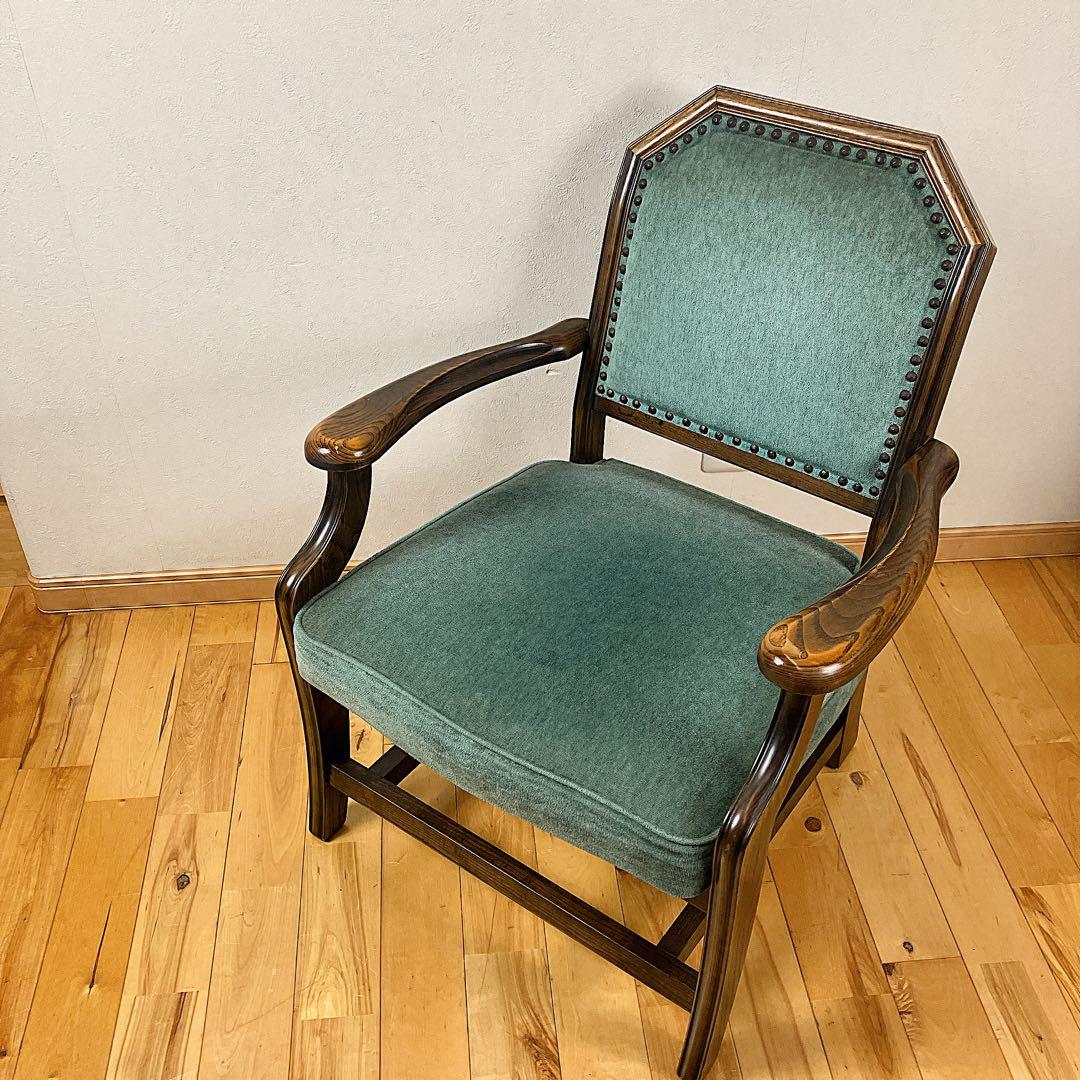 希少Brighton ブライトン オーク材 アームチェア イギリス アンティーク