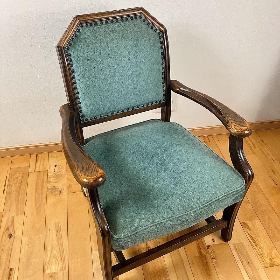 希少Brighton ブライトン オーク材 アームチェア イギリス アンティーク