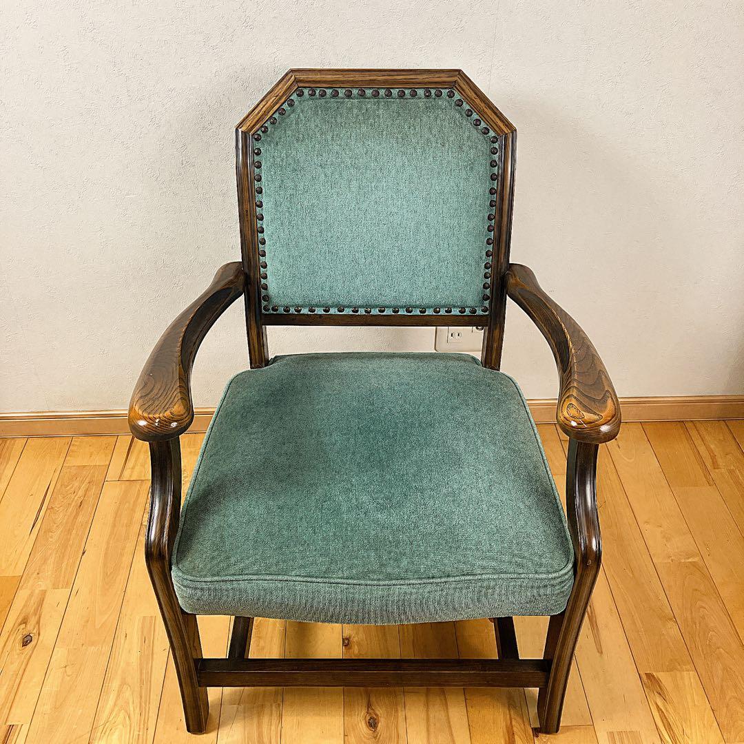 希少Brighton ブライトン オーク材 アームチェア イギリス アンティーク