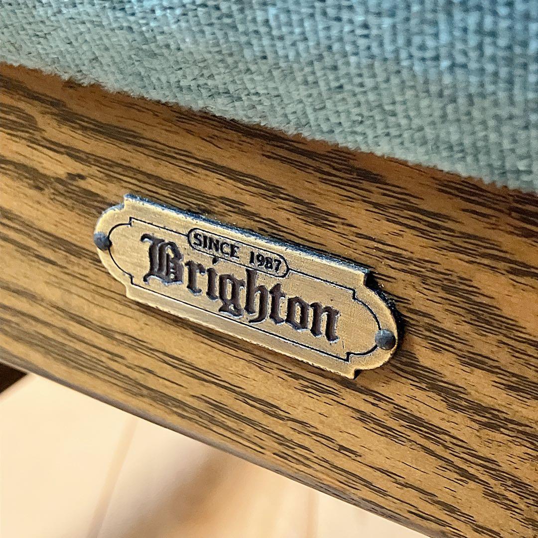 希少Brighton ブライトン オーク材 アームチェア イギリス アンティーク