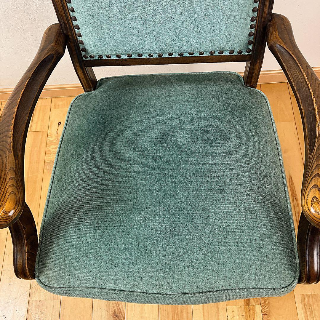 希少Brighton ブライトン オーク材 アームチェア イギリス アンティーク