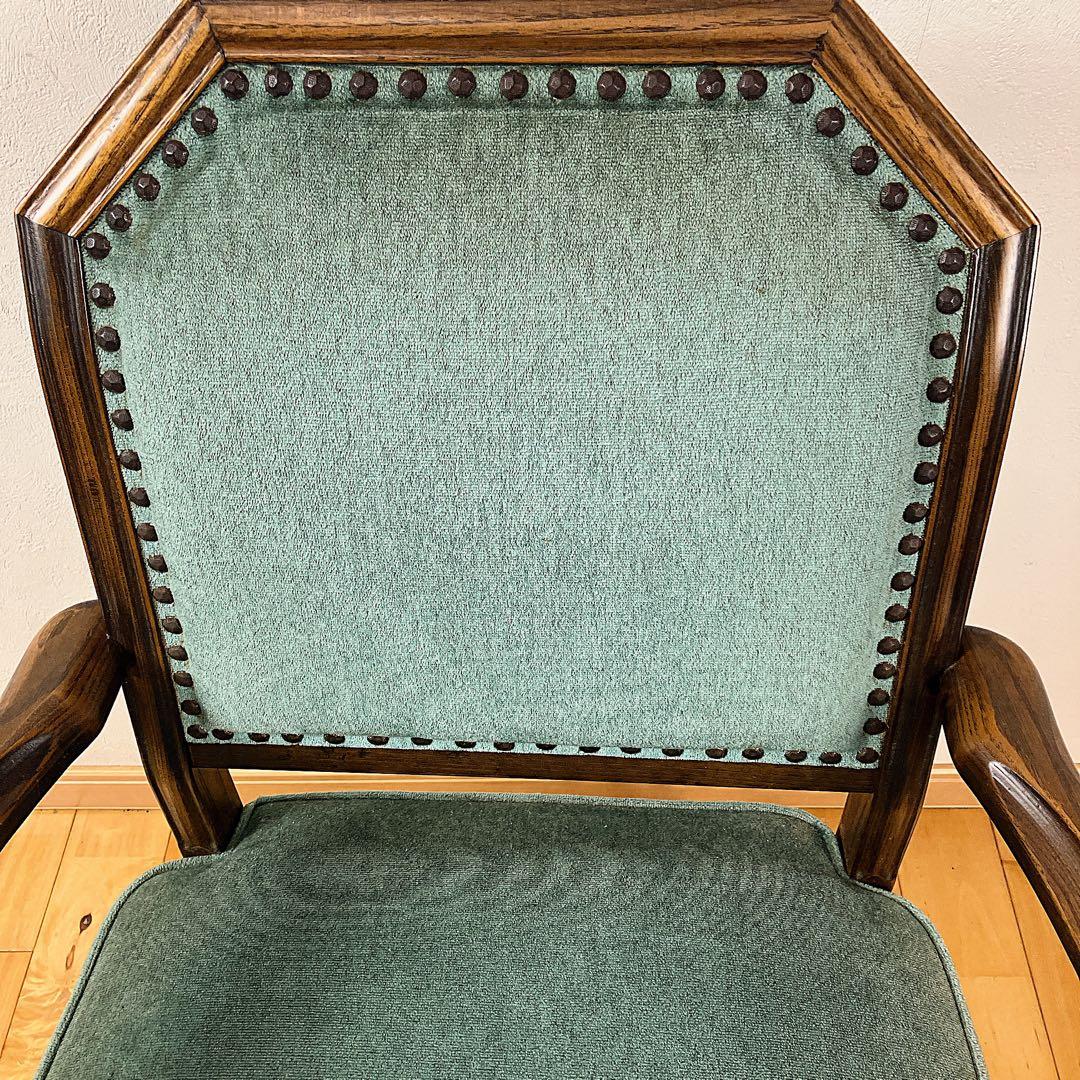 希少Brighton ブライトン オーク材 アームチェア イギリス アンティーク