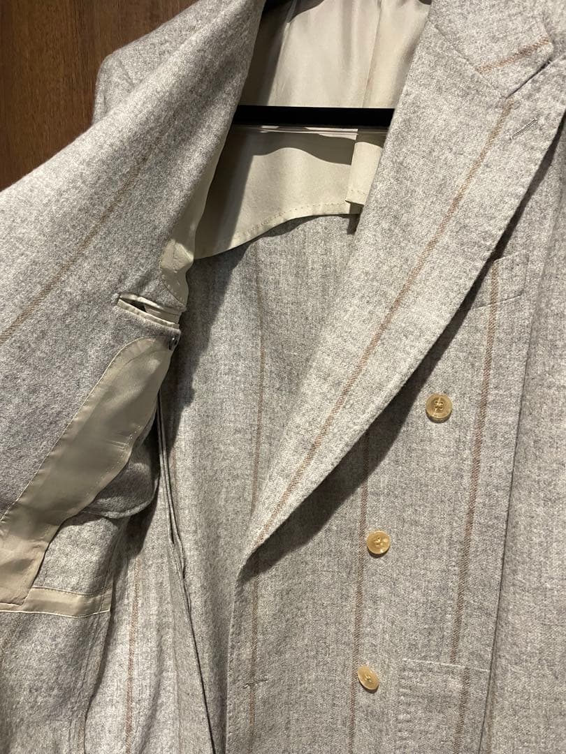 リングヂャケットマイスター　ダブルジャケット サイズ48 アルパカ58%