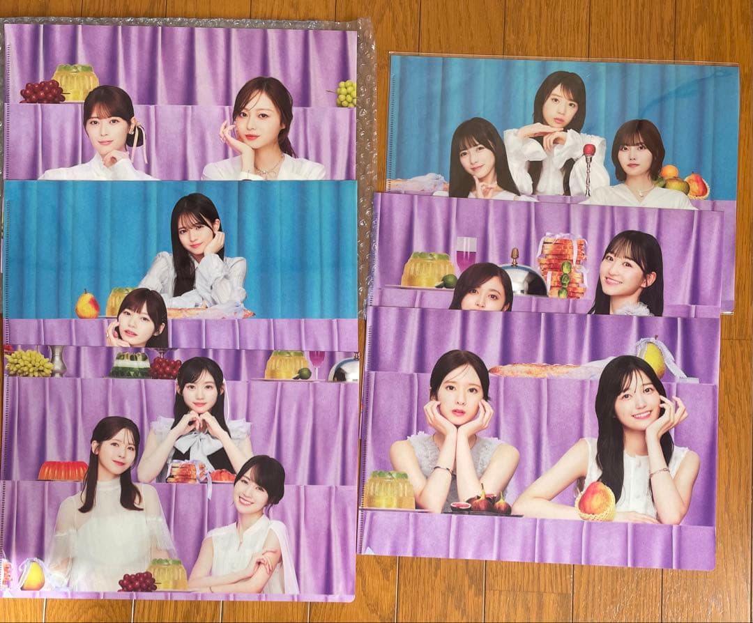 乃木坂46 MyrespectTypeABC通常盤4枚セット　クリアファイル6枚
