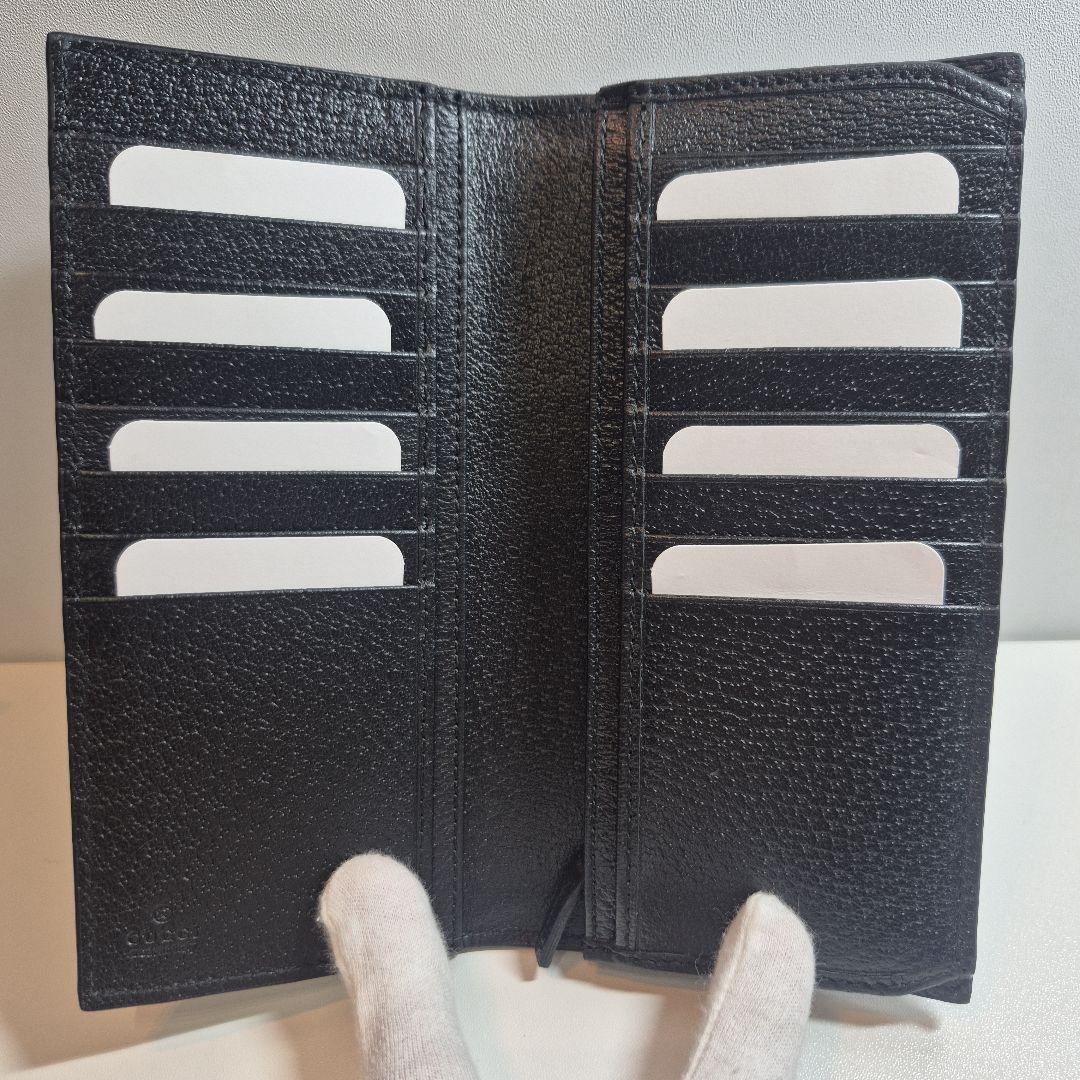 GUCCI グッチ GGマーモント 二つ折り 長財布 レザー
