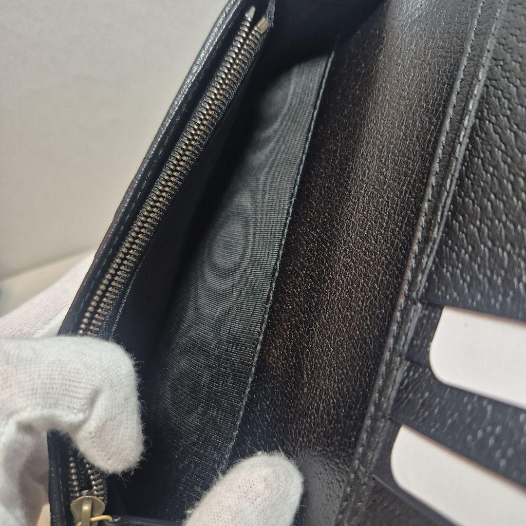 GUCCI グッチ GGマーモント 二つ折り 長財布 レザー