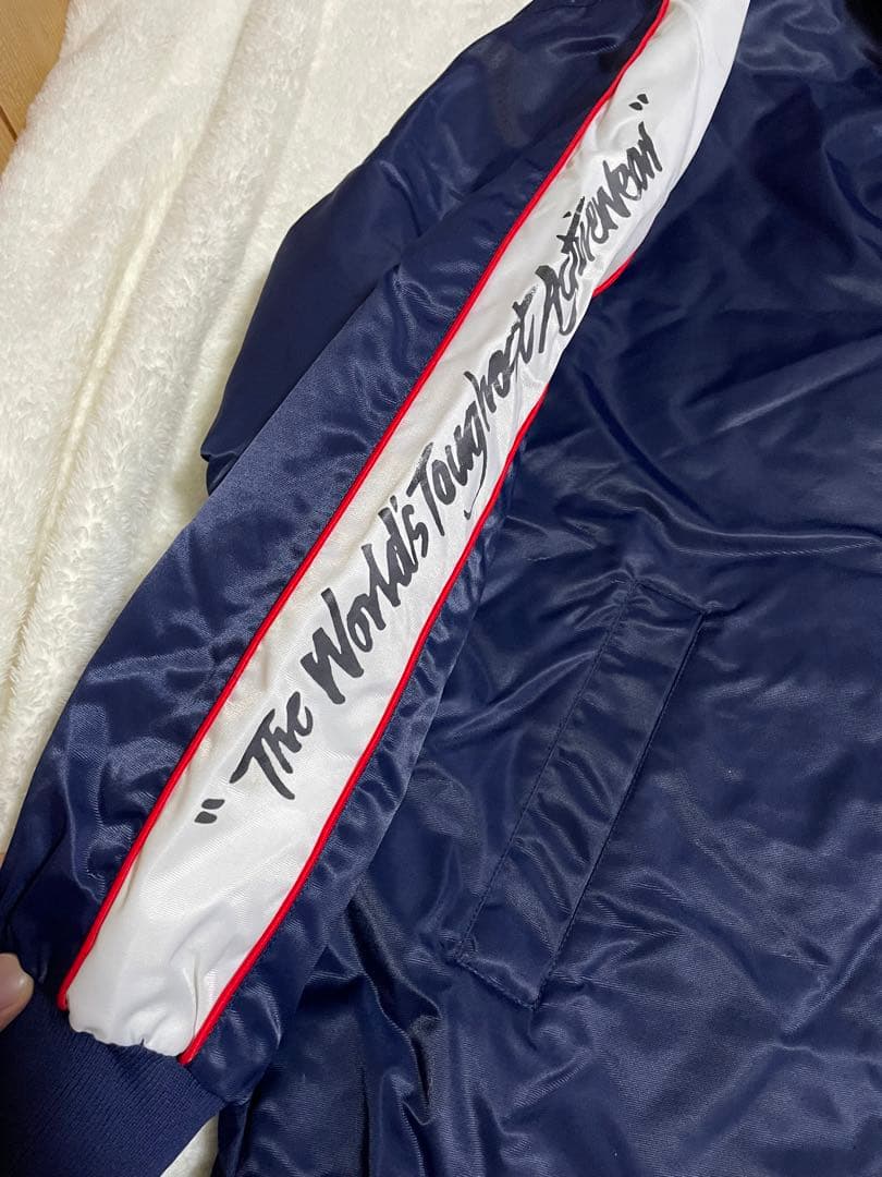 canterbury ネイビー 中綿ベンチコート Lサイズ