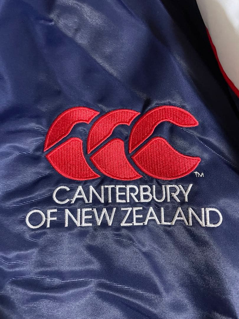 canterbury ネイビー 中綿ベンチコート Lサイズ