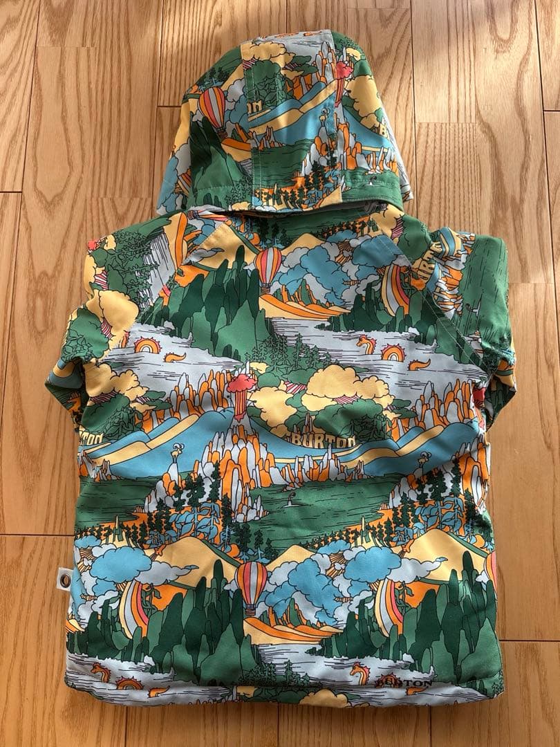 BURTON キッズ　スノーウエア　バラクラバ　手袋セット