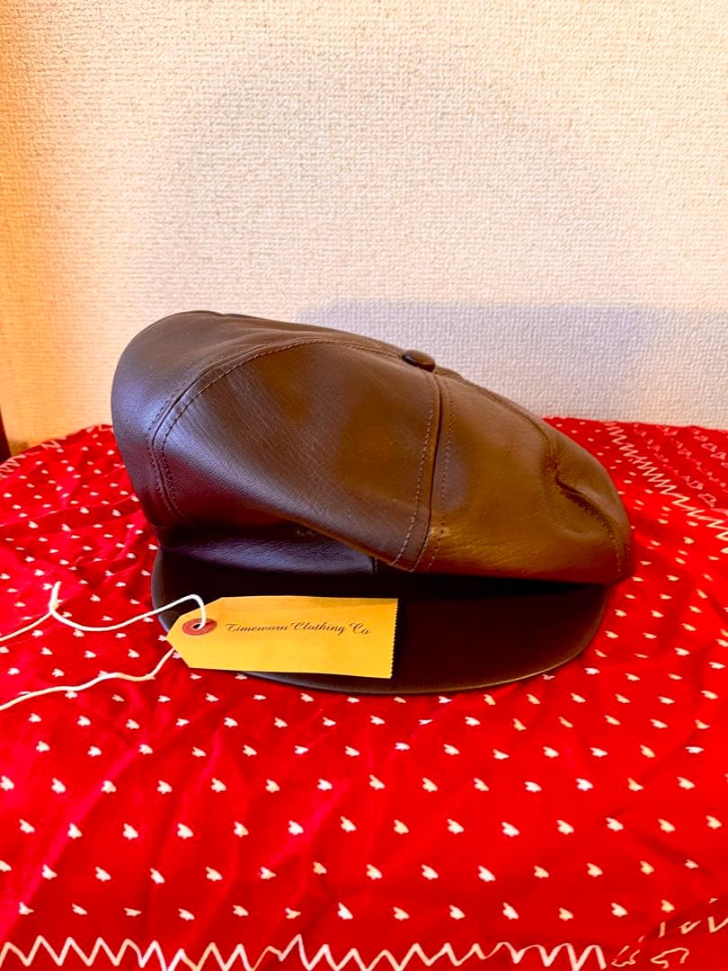 キ*ム様 激レア At last butcher キャスケット ウール レザー