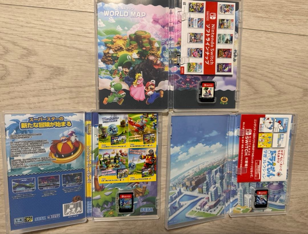 Nintendo Switch ゲーム 3本セット（ワンダードラえもんソニック）