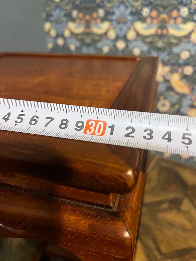 カリモク 花台 インテリア 昭和レトロ アンティーク 飾り台