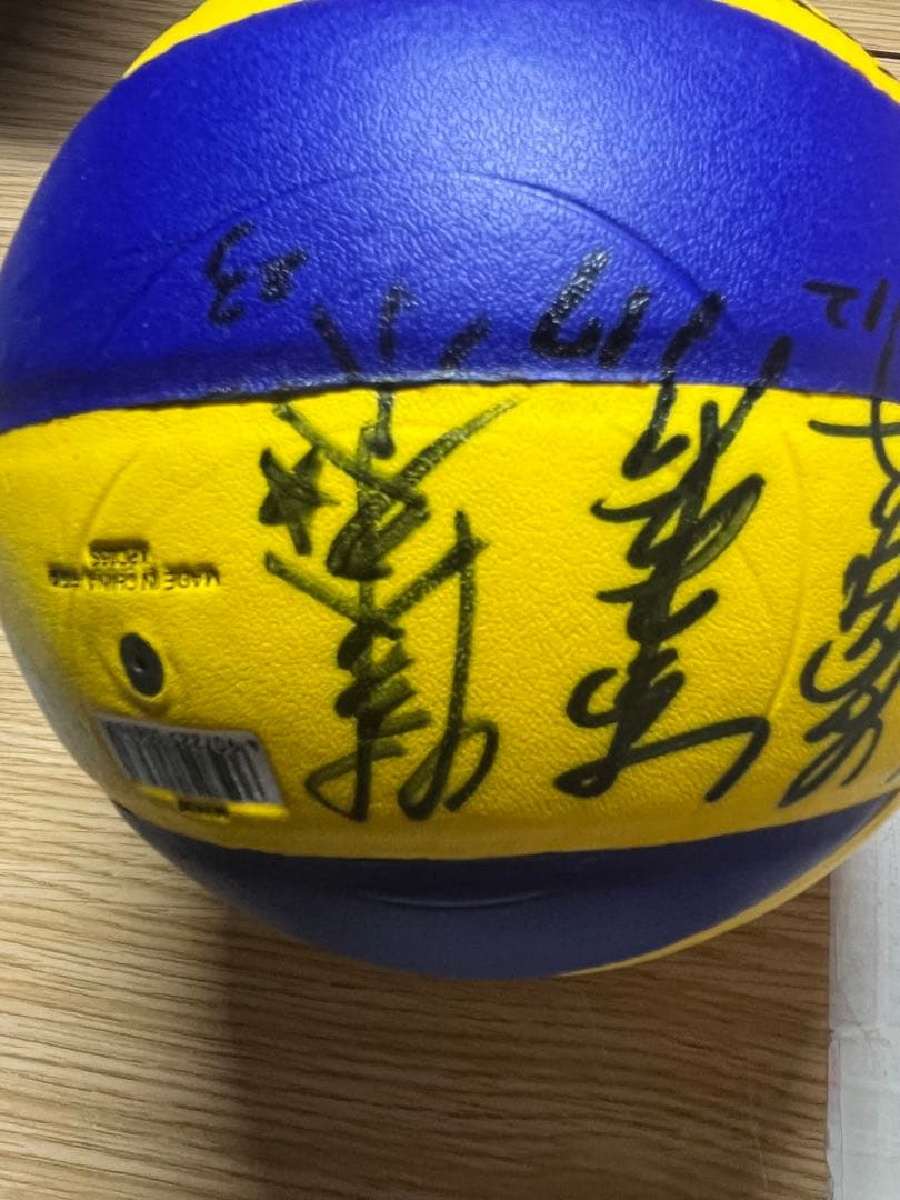 Mikasa MVA30 バレーボール DENSO AIRY BEES サイン入