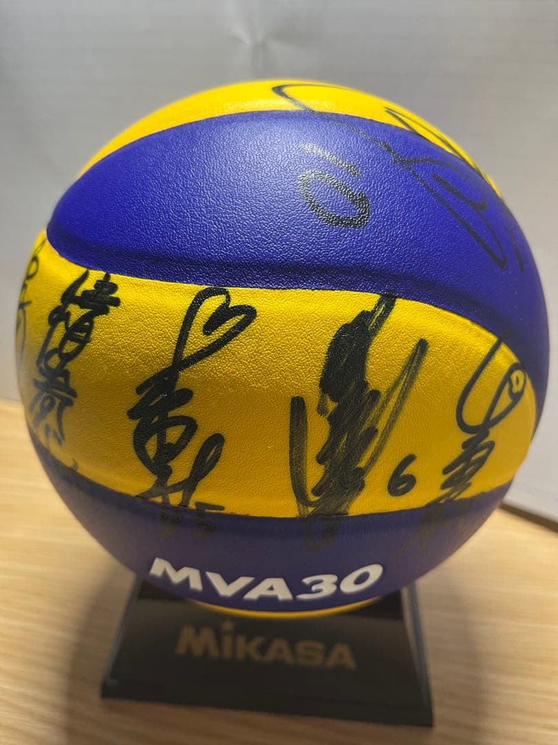 Mikasa MVA30 バレーボール DENSO AIRY BEES サイン入