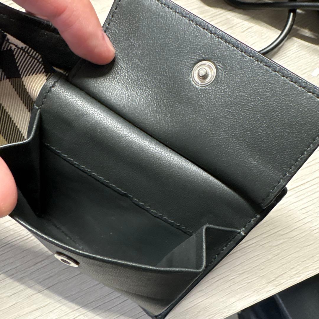 Burberry メンズ　折りたたみ財布