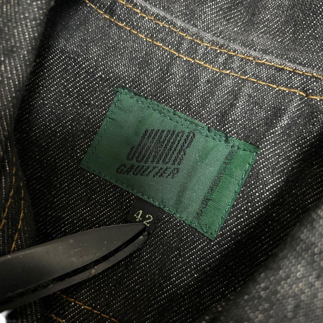 jeanpaul GAULTIER ブラックデニムジャケット 短丈　42