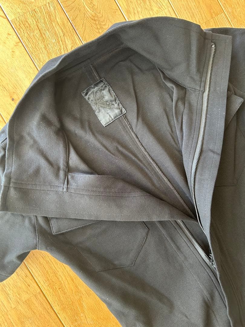 kiryuyrik キリュウキリュウ ジャージ素材つなぎ サルエルカバーオール