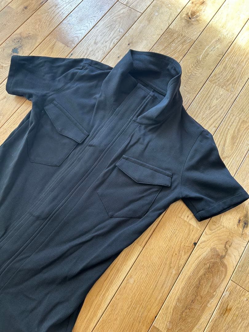 kiryuyrik キリュウキリュウ ジャージ素材つなぎ サルエルカバーオール