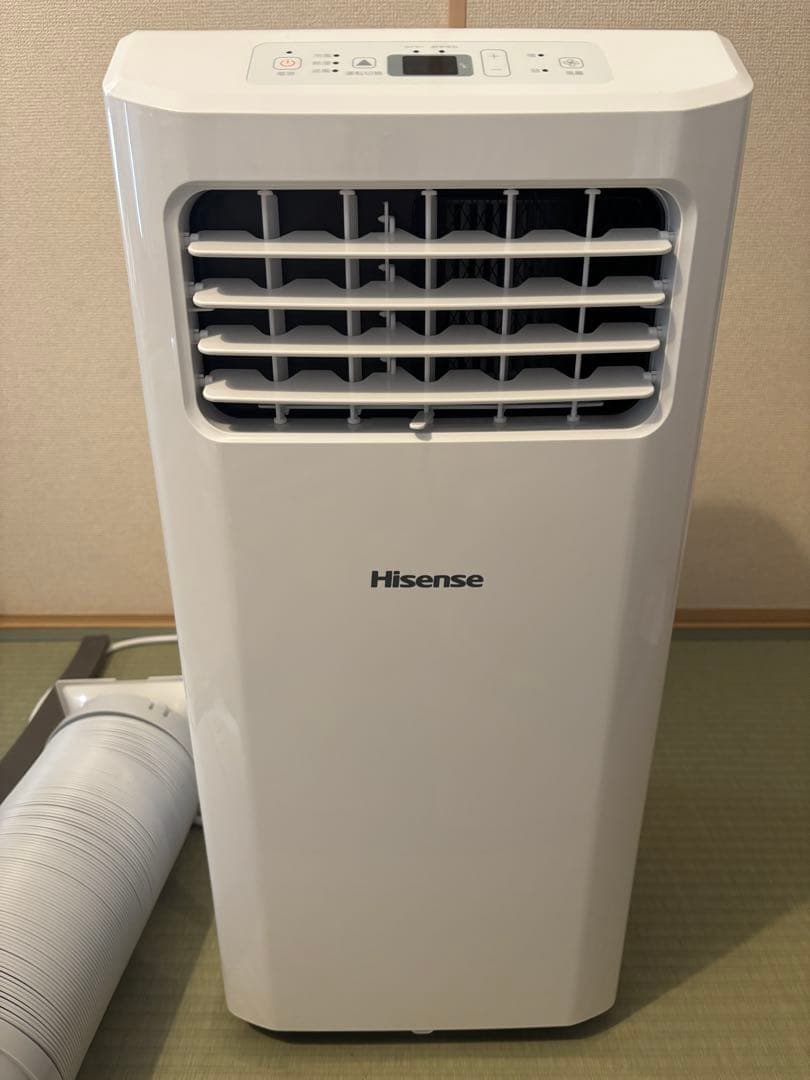 Hisense HPAC-22H 25年8月3日購入 1回のみ使用