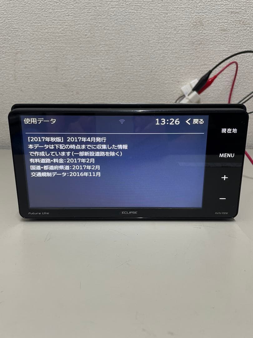 イクリプス◇AVN-R8W◇フルセグ/CD/DVD/BT/SD