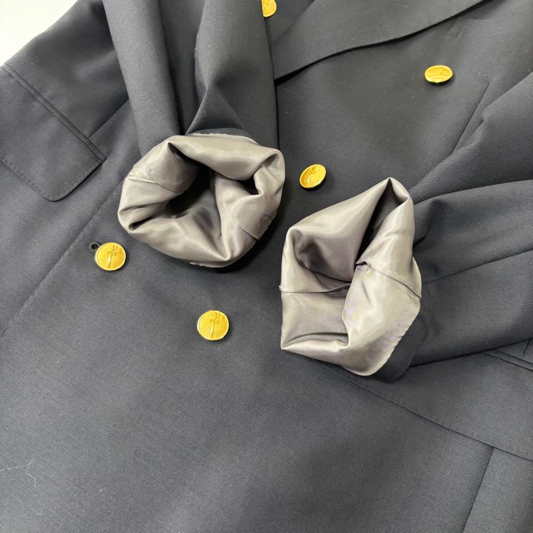 GIEVES&HAWKES✨ダブルブレスト　紺ブレ　金ボタン　刻印　Lジャケット