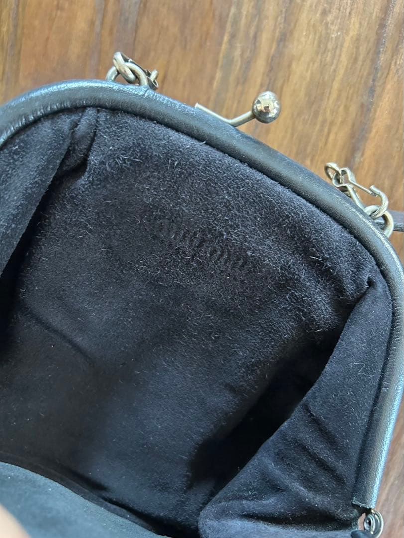 Miu Miu ブラックレザー ショルダーバッグ