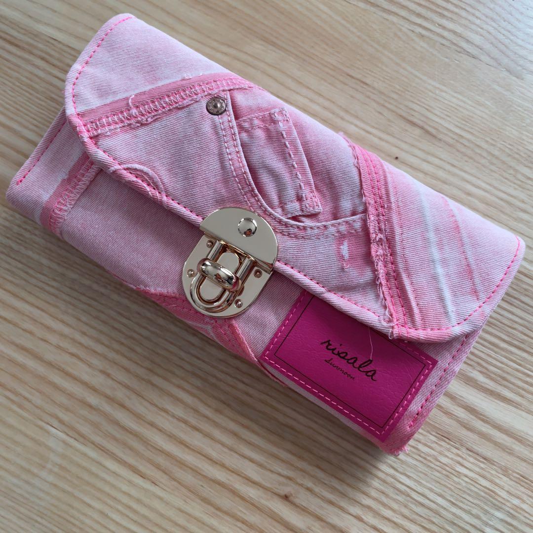 デニム リメイク ウォレット 長財布