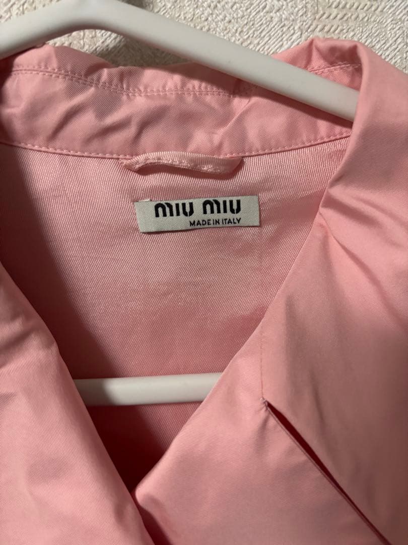 miumiu ピンクジャケット