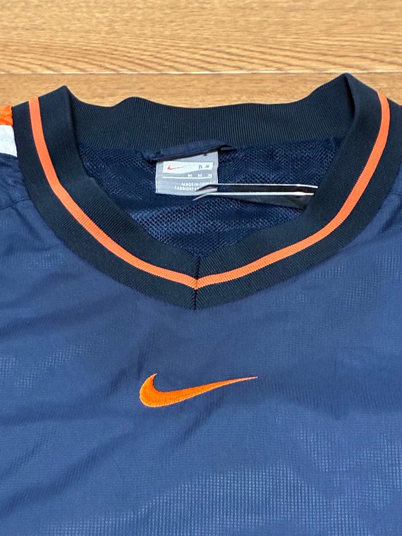 00s ビンテージ　NIKE ナイキ　Vネック　プルオーバー　ピステ　上下
