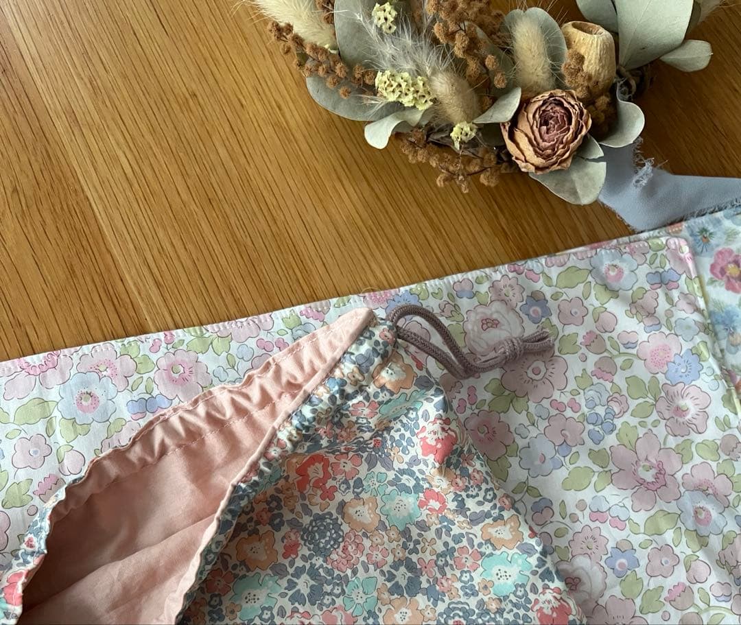 Eimy＊リバティ生地使用＊ミシェル＊巾着