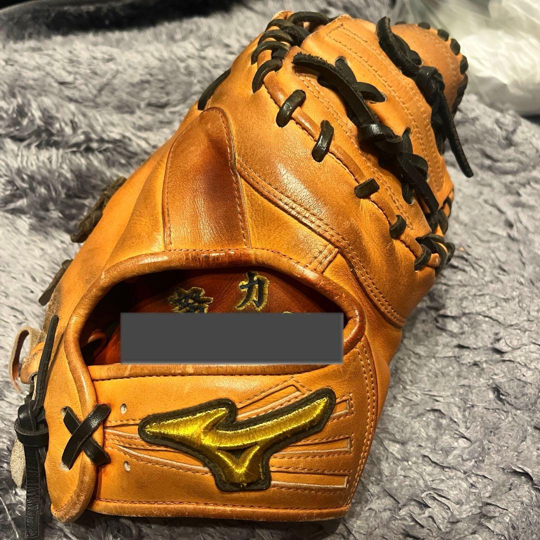 即戦力！Mizuno Pro ファーストミット　硬式用阿部慎之助モデル