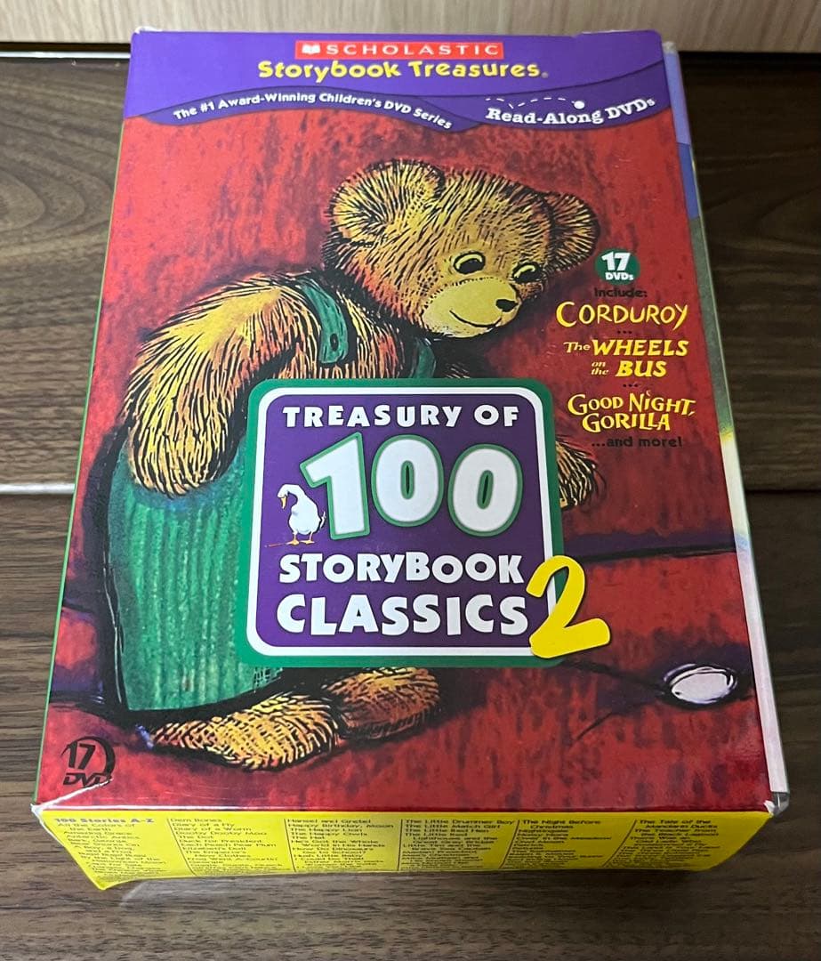 キッズ・ファミリー Treasury of 100 storybook classics 2 DVD
