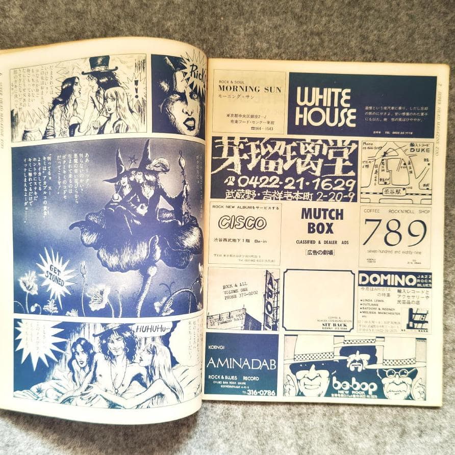 ◆古本◆ZOO・1巻3号◆表紙デザイン：羽良多平吉◆特集：ピンクフロイド