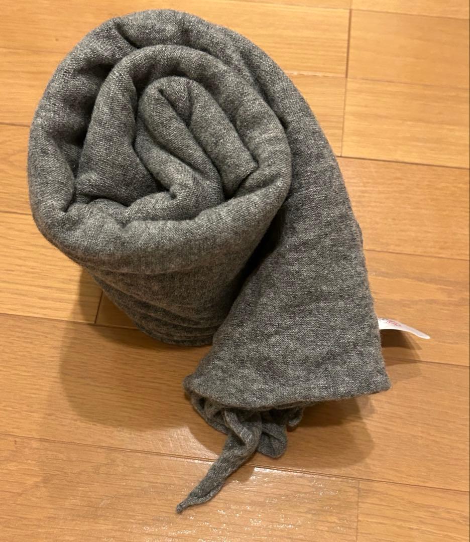 【専用】n100 エヌワンハンドレッド　カシミアストール　濃いグレー