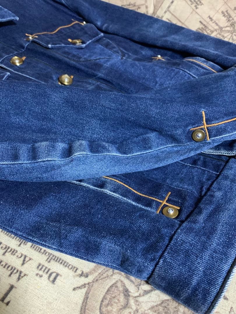 Denis Simachev ロシア製 k14ボタン デニムジャケット