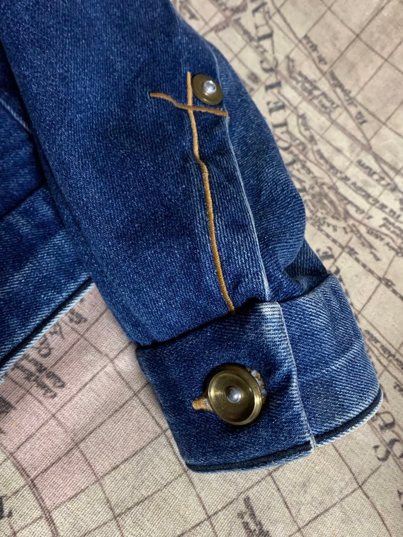 Denis Simachev ロシア製 k14ボタン デニムジャケット