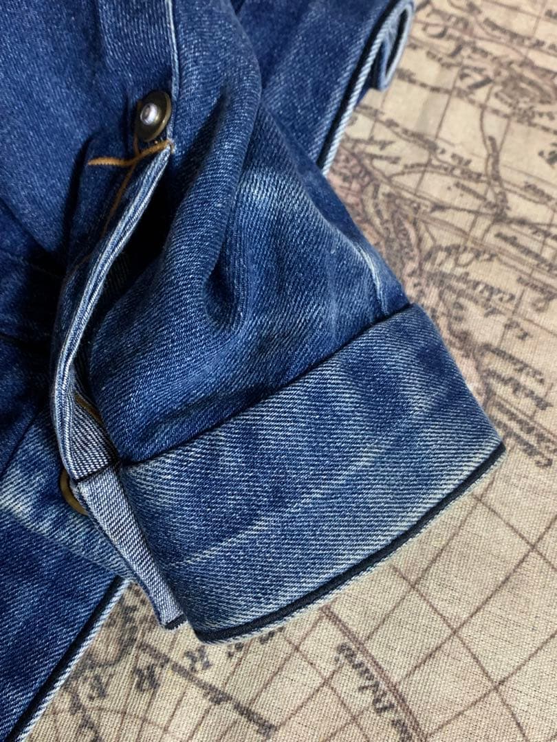 Denis Simachev ロシア製 k14ボタン デニムジャケット