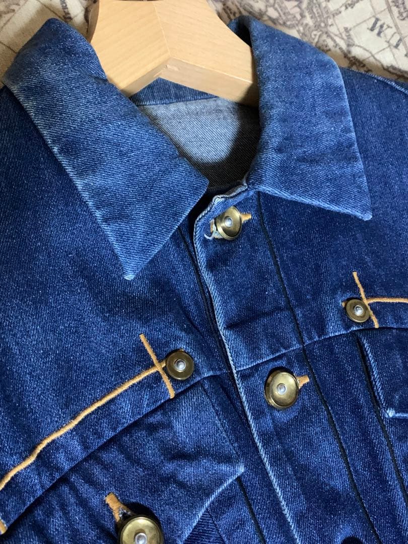 Denis Simachev ロシア製 k14ボタン デニムジャケット