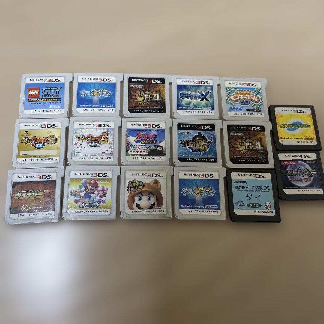 ニンテンドー3DS、DSソフトセット