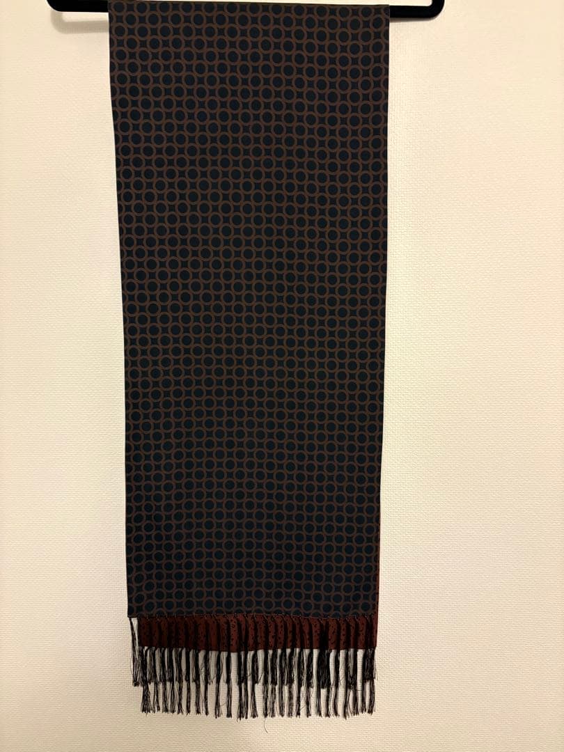 AURALEE リバーシブル　シルクスカーフストール