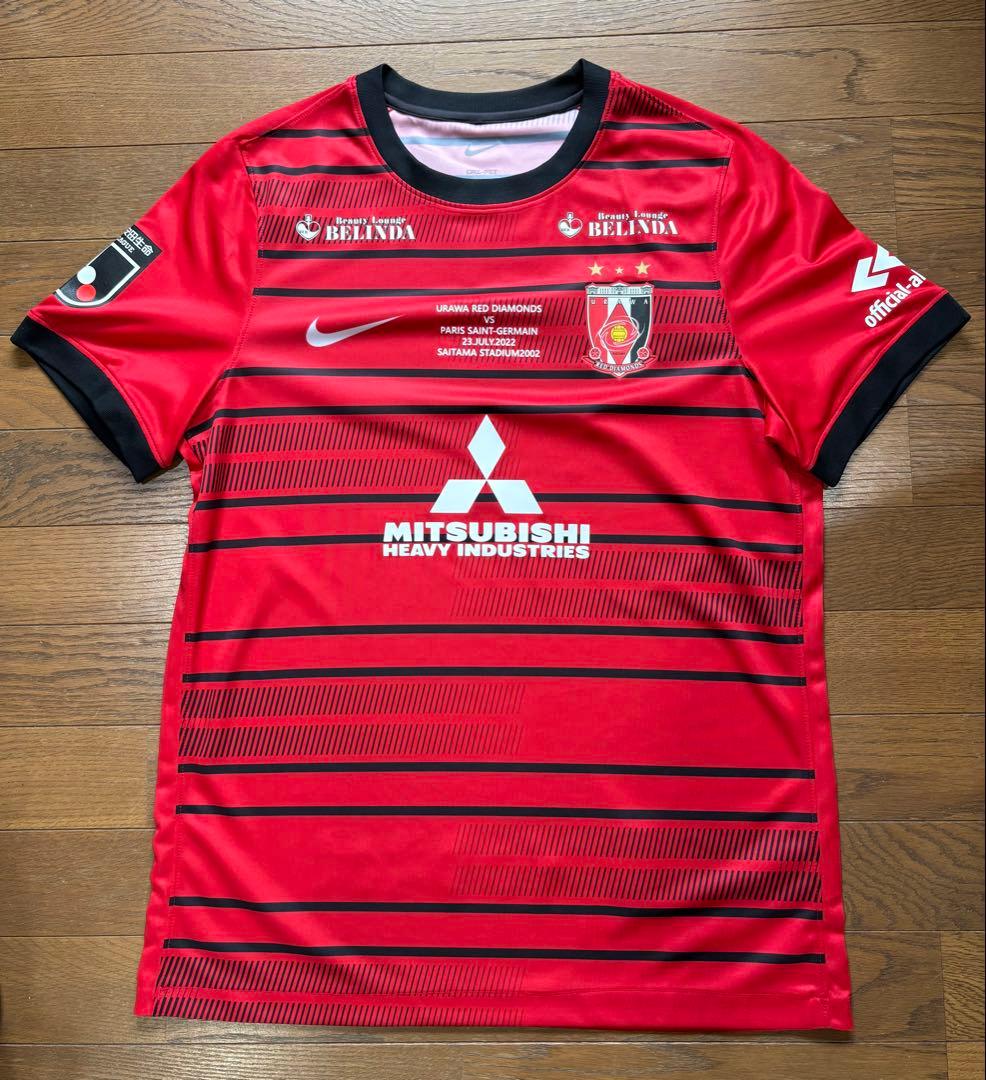 浦和レッズ 2022 LIMITED ユニフォーム vs PSG Lサイズ